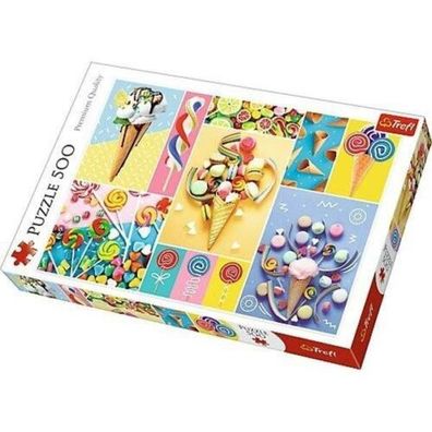 Puzzle Trefl 500 Teile Lieblingssüßigkeiten
