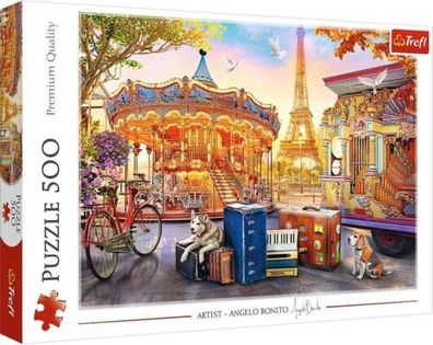 Puzzle Trefl 500 Teile Urlaub in Paris