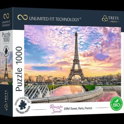 Puzzle Trefl 1000 Teile UFT Eiffelturm Paris Unlimited Fit Technology