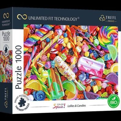 Puzzle Trefl 1000 Teile UFT Lollies & Candies Unlimited Fit Technology