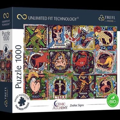 Puzzle Trefl 1000 Teile UFT Zodiac Signs Unlimited Fit Technology