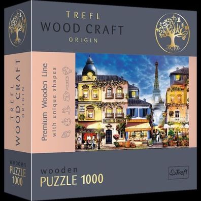 Puzzle Trefl 1000 Teile Holzpuzzle French Alley