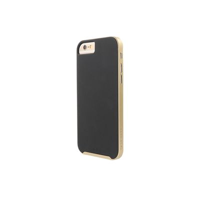 Case-Mate Slim Tough Schutzhülle für Apple iPhone 6 Bumper Case schwarz/ gold