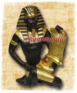 Ägypten Ägyptisch Figur Statue Skulptur Dekoration Schriftrolle Thot Pharao neu