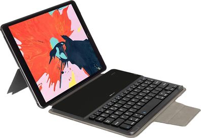 Gecko Apple iPad Air 2019 Keyboard Cover Tastatur QWERTZ Schutzhülle schwarz
