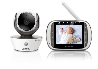 Motorola Video Babyphone WLAN Zoom-Funktion 3,5 Zoll LC-Farbdisplay weiß