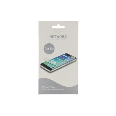 Networx Schutzfolie für Samsung Galaxy S5 mini 2-er Set - neu