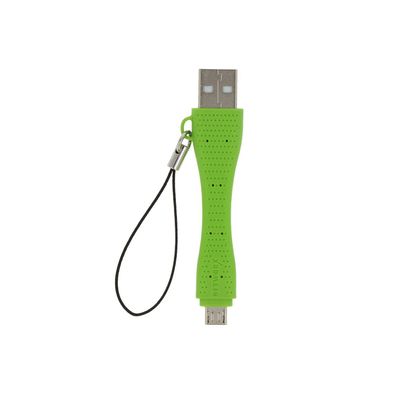 Networx Tiny Ladekabel Datenkabel Micro USB Kabel Micro-USB-Adapter grün