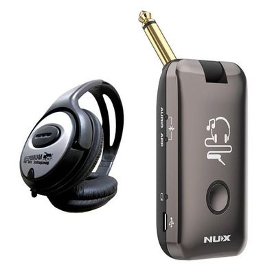 Nux Mighty Plug Amp-Plug für Gitarre mit Kopfhörer