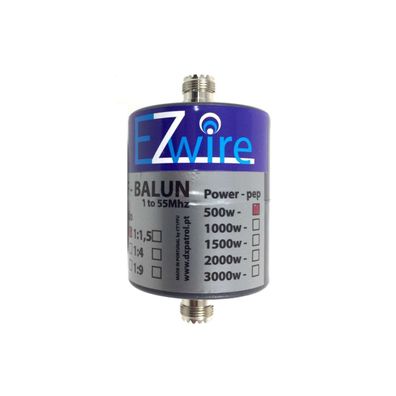 Mantelwellensperre 1 - 55 MHz 500W EZwire 1:1 Balun