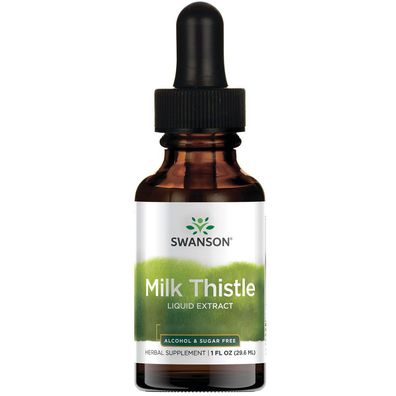 Swanson, Milk Thistle Liquid Extract, 29,6ml