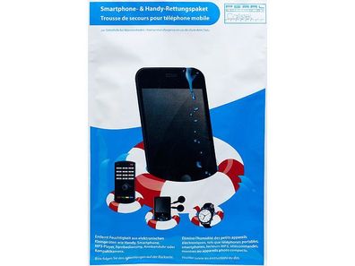 Smartphone- & Handy-Rettungspaket zur Soforthilfe bei Wasserschaden