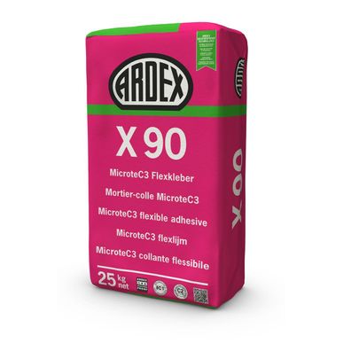 ARDEX X 90 Outdoor Flexkleber 25kg Microtec