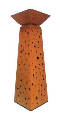 Dekosäule Sterne inkl. Pflanzschale Gesamthöhe 112cm Rostsäule Edelrost