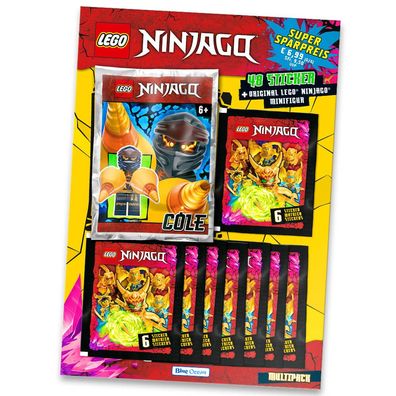 Lego Ninjago Sticker - Crystalized 2023 - Sammelsticker - 1 Multipack
