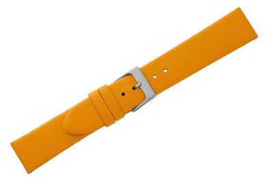 Herzog Italo-Design Uhrenarmband orange > Leder Dornschließe Verlauf