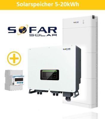 Sofar Solar Batteriespeicher BTS 5K 5-20kWh BTS 5K-BDU Wechselrichter HYD20KTL