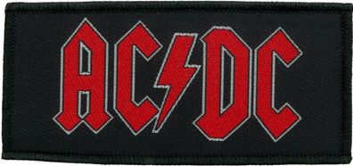 AC/DC Logo gewebter Aufnäher woven Patch Neu & Official!