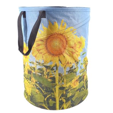 TerCasa Pop-UP-Gartensack Sunflower 100Liter Aufbewahrungssack Kunststoff 998007