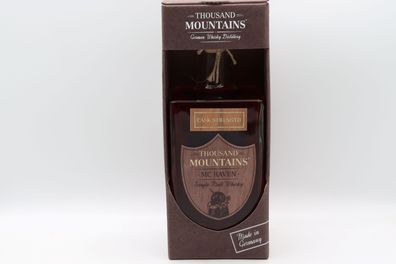 Mc Raven Whisky 0,7 ltr. Cask Strength Thousand Mountains