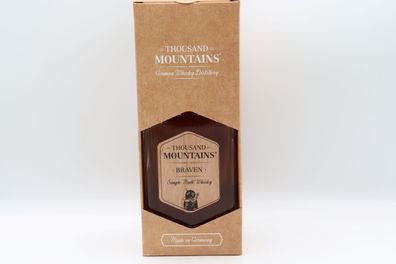 Braven Single Malt Whisky 0,7 ltr. Thousand Mountains