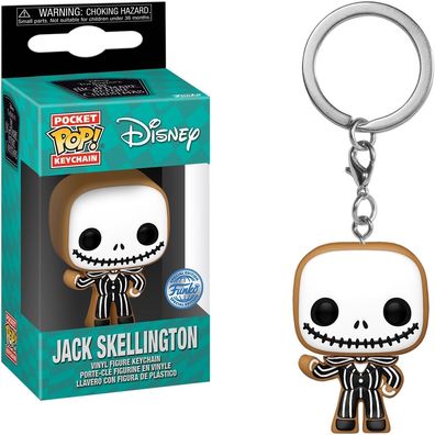 Disney Jack Skellington Special Edition - Schlüsselanhänger Funko Pocket POP! Ke