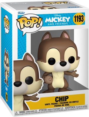 Disney Mickey and Friends - Chip 1193 - Funko Pop! - Vinyl Figur