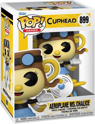 Cuphead - Aeroplane Ms. Chalice 899 - Funko Pop! - Vinyl Figur