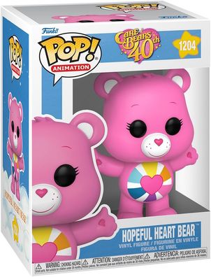 Care Bears 40th - Hopeful Heart Bear 1204 - Funko Pop! - Vinyl Figur