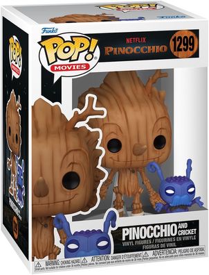 Netflix Pinocchio - Pinocchio and Cricket 1299 - Funko Pop! - Vinyl Figur