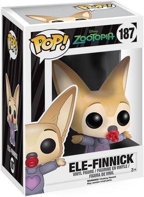 Disney Zootopia - Ele-Finnick 187 - Funko Pop! - Vinyl Figur