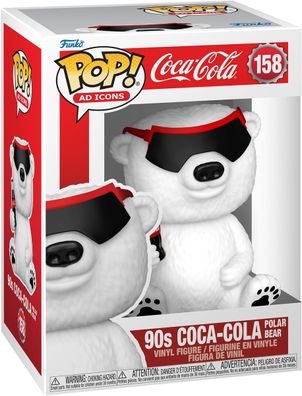 Coca-Cola - 90s Coca-Cola Polar Bear 158 - Funko Pop! - Vinyl Figur