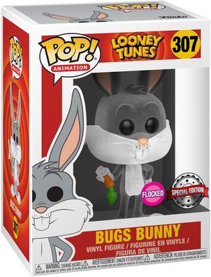 Looney Tunes - Bugs Bunny 307 Special Edition Flocked - Funko Pop! - Vinyl Figur