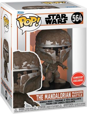 Star Wars - The Mandalorian Mudhorn Battle 564 Exclusive - Funko Pop! - Vinyl Fi