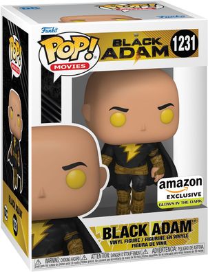 Black Adam - Black Adam 1231 Amazon Exclusive Glows - Funko Pop! - Vinyl Figur