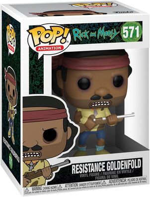 Rick and Morty - Resistance Goldenfold 571 - Funko Pop! - Vinyl Figur