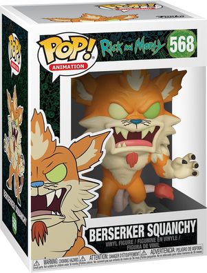 Rick and Morty - Berserker Squanchy 568 - Funko Pop! - Vinyl Figur
