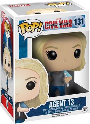Captain America Civil War - Agent 13 131 - Funko Pop! - Vinyl Figur