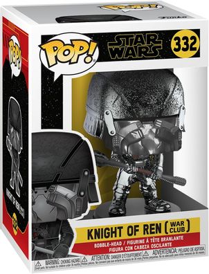 Star Wars - Knight of Ren (War Club) 332 - Funko Pop! - Vinyl Figur