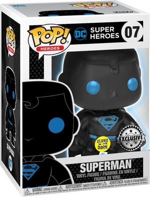 DC Super Heroes - Superman 07 Glows in the Dark Exclusive - Funko Pop! - Vinyl F