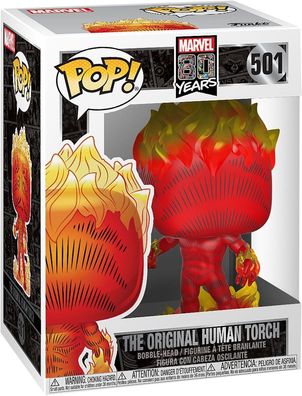 Marvel 80 Years - The Original Human Torch 501 - Funko Pop! - Vinyl Figur