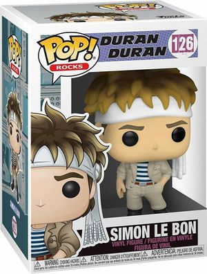 Duran Duran - Simon Le Bon 126 - Funko Pop! - Vinyl Figur