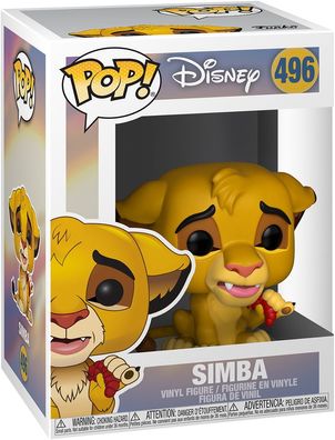 Disney The Lion King - Simba 496 - Funko Pop! - Vinyl Figur