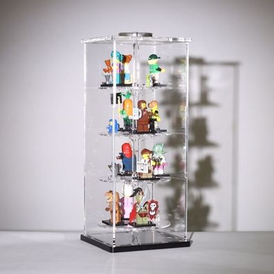SingleTower Vitrine für 12 + 4 eurer LEGO® Sammelserien Figuren