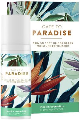 Inspira cosmetics Gate to Paradise weiche Haut mit Jojoba Perlen Feuchtigkeitspeel...