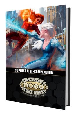 US85070 - Savage Worlds - Superkräfte-Kompendium (Hardcover)