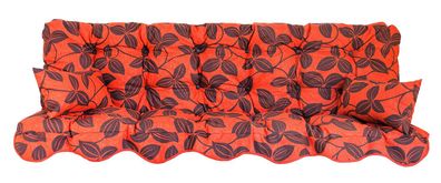 Auflagen Set Hollywoodschaukel Polster Sitzkissen 180x50 cm Nr 200