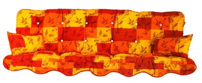 Auflagen Set Hollywoodschaukel Polster Sitzkissen Auflage 180x50 Nr 150