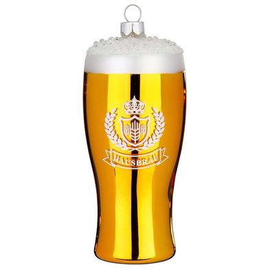 Christbaumschmuck Bier Weizen 11cm