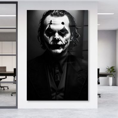 Joker Batman Leinwandbild , Acrylglas + Aluminium , Poster , Creative Wandbild